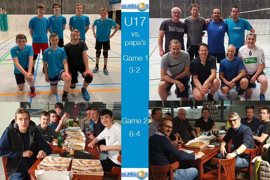 U17 blijven papa's de baas